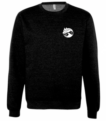 POSO Logo Black Crewneck